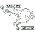 thumbnail image 2 of Febest BUSHING, REAR LOWER CONTROL ARM # TAB-012 OEM 48725-30050, 2 of 2