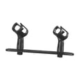 thumbnail image 4 of TISHITA Support de Microphone Professionnel Portable Robuste Compact Support de Micro Double Têtes, 4 of 8