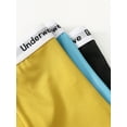 thumbnail image 3 of 5 Pcs Men's Underwear: “Underwe” Stylish Waist, 5 - Color Set, Breathable Fabric & Comfy Fit, Daily Fashion Essential, 3 of 6