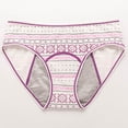 thumbnail image 2 of Teenagers Menstrual Panties Mid Waist Period Underwear for Girls, Leak Proof Full Hip Coverage Cotton Panties, Protective Sanitary Briefs for Heavy Flow, Breathable Seamless Postpartum Knickers, 2 of 4