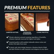 Hathaway Merlot 12-ft Shuffleboard Table