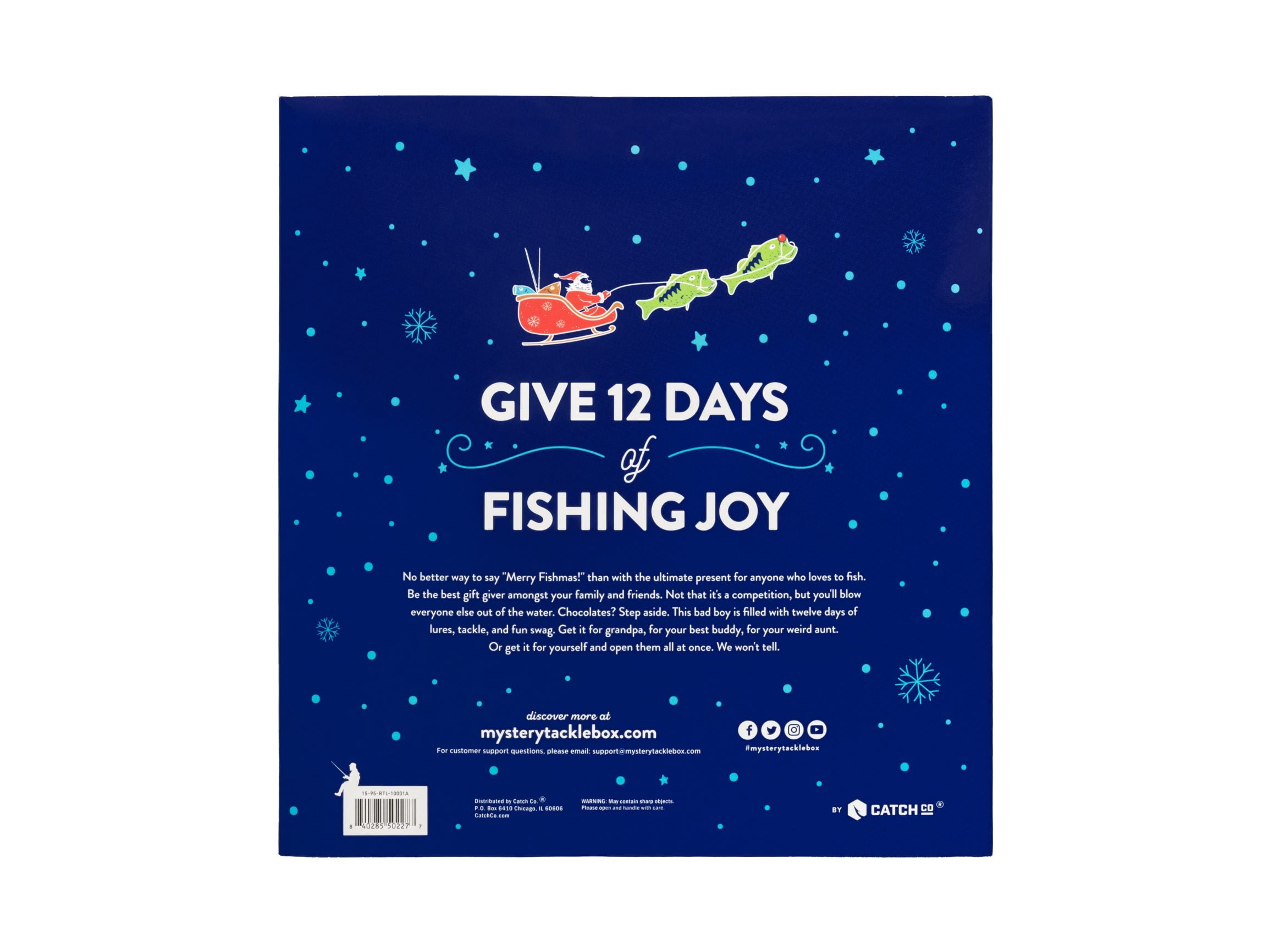 Buy Mystery Tackle Box 12 Days of Fishmas Holiday Advent Calendar 2022