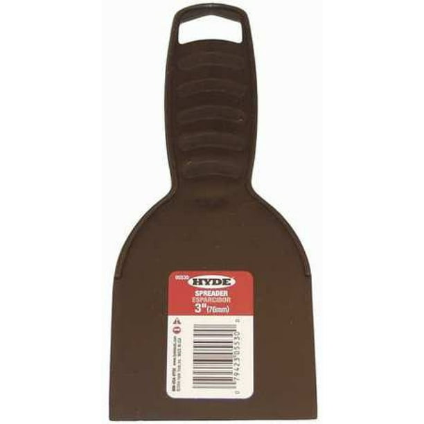 HYDE 05530 Putty Knife,Flexible,3",Polypropylene