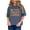 Denim, variant on No Talkie Before Coffee, Office Co-Worker Humor Quote, Groovy Retro Wavy Text, Pepper Comfort Colors T-Shirt, XL