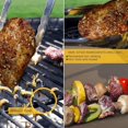 thumbnail image 2 of Ensemble de 5 Tapis de Barbecue pour Cuisson Extérieure, Pâtisserie, Antiadhésifs, Réutilisables, 2 of 10