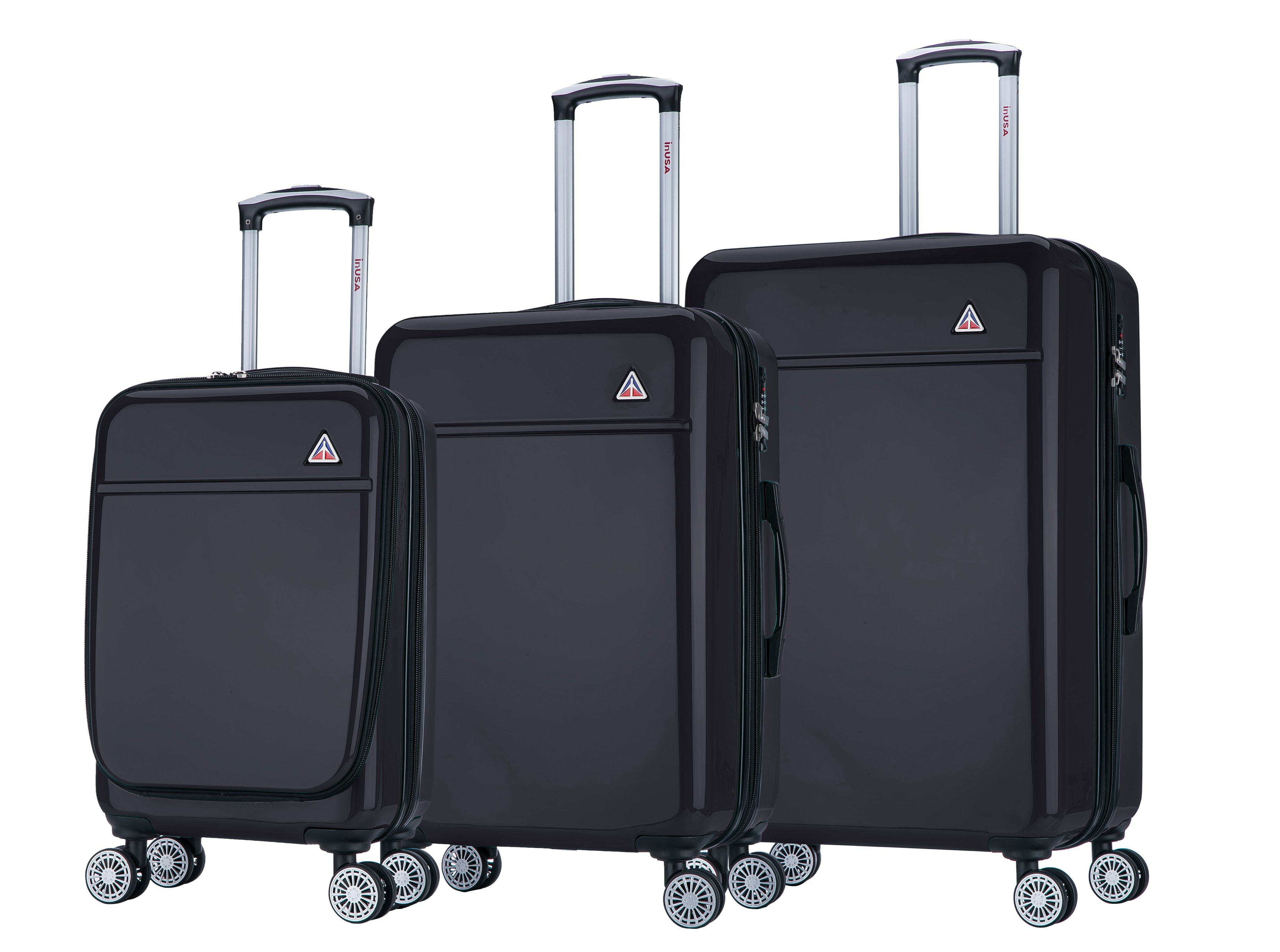 InUSA InUSA Hardside Luggage Set with Spinner Wheel, Avila Collection