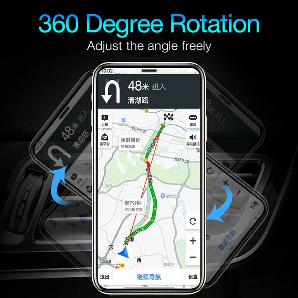 Universal 360 Degree Rotary Car Phone Holder Vehicle Air Vent Mount Phone Vent Mount Stand Cell Phone Stand