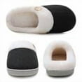 thumbnail image 4 of Babysbule Slippers for Women Ladies Memory Foam Slippers Non-slip Rubber Bottom Ladies Home Slippers Warm Plush Lining Bedroom Home Shoes, 4 of 5