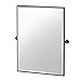 thumbnail image 2 of Gatco Glam Framed Rectangle Mirror, 25-inch, Matte Black, 2 of 4