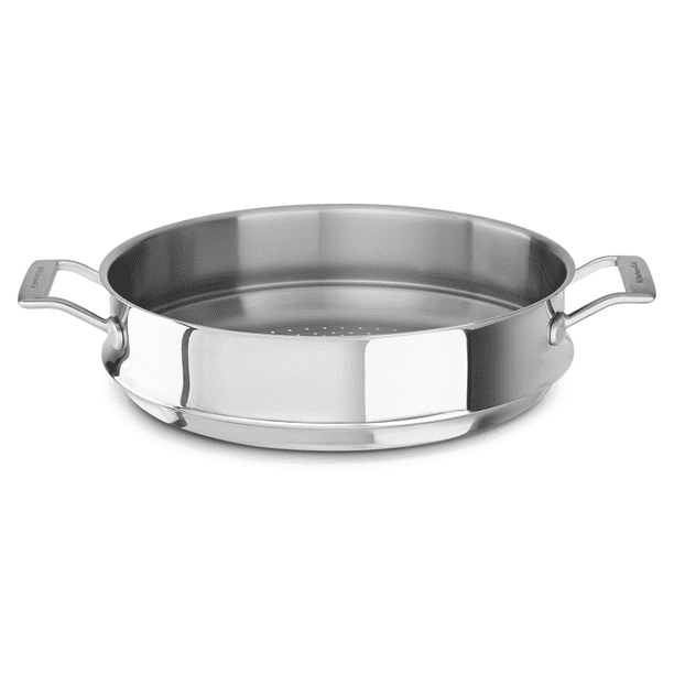 KitchenAid® TriPly Stainless Steel 13" Wok Steamer Insert Walmart