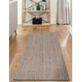 thumbnail image 3 of 2x5 Ft Gray Jute Area Rug, Hand-Woven, Reversible, Farmhouse Boho Style, Durable & Pet-Friendly Rug for Living Room, Dining Room, and Bedroom, 3 of 5