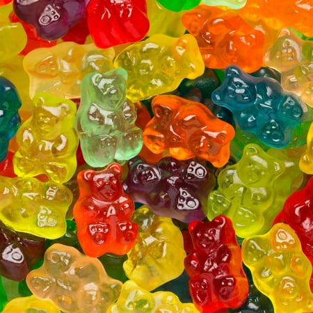 Grandys Candys Gourmet Gummi Bears 12 Flavor Mix- Bulk Sizes