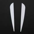 thumbnail image 4 of Arrows Vanes 4 Inch Plastic Feather Fletching for DIY Archery Arrows 100 Pack(White), 4 of 8