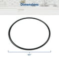 thumbnail image 4 of Express Water Whole House O-Ring Replacement Kit ? 5.5? OD Diameter O-Rings for Filter Housings ? 3 O-Rings Pro Seal BPA Free Thermal Resistant O Ring with Lubricant Tube, 4 of 6
