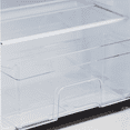 thumbnail image 4 of Homhougo—3.2 Cu.Ft Two Door Mini Refrigerator with Freezer, Stainless Steel Finish, 4 of 8