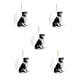 thumbnail image 1 of onlyliua Ofertas Navideñas Adorno de Navidad y Diseño de Perro En Hierro Arte para Amantes de Los Perros, 5 Piezas, 1 of 4