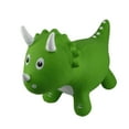 thumbnail image 2 of Caballo de dinosaurio inflable con bomba, regalo para niños y niñas., 2 of 12