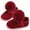 Red, variant on Infant Baby Girl Cute Pom Pom Anti-Slip Crib Shoes Pre-Walker Shoes 0-18M, 5 Colors (Red, 3/12-18 Months)