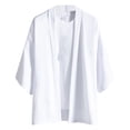 thumbnail image 3 of Ketyyh-chn99 Jackets for Men Button Down Long Sleeve Soft Knit Cardigan Coat White,XL, 3 of 5