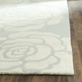 thumbnail image 3 of SAFAVIEH Cambridge Permelia Geometric Wool Area Rug, Gray/Ivory, 4' x 6', 3 of 7