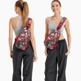 thumbnail image 6 of Sushi Crossbody Sling Bag for Women Men Travel Bag Trendy Sling Backpack AntiTheft Sling Shoulder Bag, 6 of 6