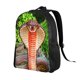 thumbnail image 2 of Fotbe Cobra Snake Mochila de Viaje para Laptop, Mochila Ejecutiva Delgada y Resistente 15.6", 2 of 8