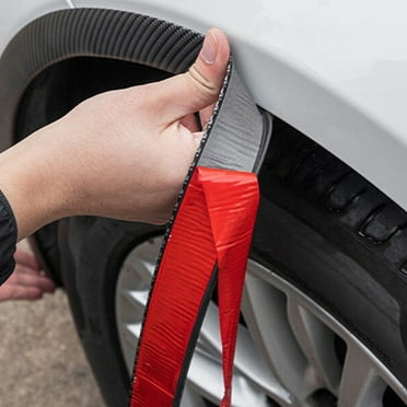 Universal Car Truck Body Fender Flare Rubber Wheel Arches Eyebrow Lip Anti-scratch Strip Sticker Mud Flaps Guard Trim