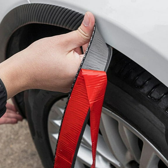 CENL Universal Car Truck Body Fender Flare Rubber Wheel Arches Eyebrow Lip Anti-scratch Strip Sticker Mud Flaps Guard Trim