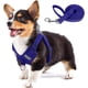 thumbnail image 1 of Arnés para perros de tela de gamuza suave al tacto, chaleco para mascotas, arnés reflectante ajustable que no tira para cachorros, perros pequeños y medianos, 1 of 8