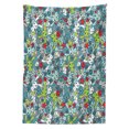 thumbnail image 3 of Ambesonne Cartoon Tablecloth Rectangular Table Cover, Kawai Bunnies Happy, 60"x84", Multicolor, 3 of 4