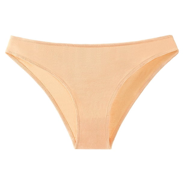 Ropa interior menstrual de cintura alta para mujer - Pantalones de algodón lisos para el periodo, S-XL