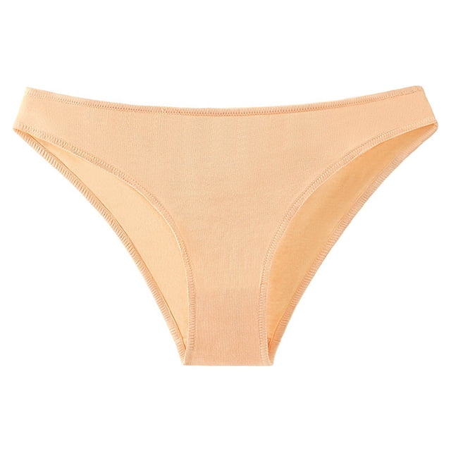 Ropa interior menstrual de cintura alta para mujer - Pantalones de algodón lisos para el periodo, S-XL