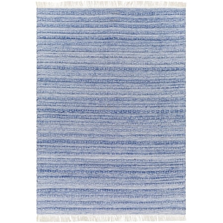 BoutiqueRugs Jake Contemporary Area Rug - Blue, Ivory, Cream - 2' x 3'