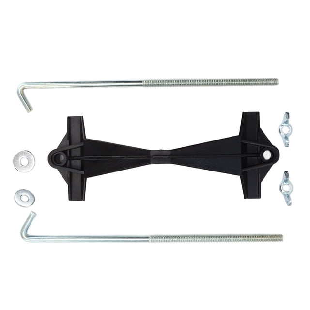 Abrazadera de batería de 5 pulgadas, Kit de tuercas de pernos de sujeción de 8 pulgadas, gancho en forma de J, accesorios universales estables