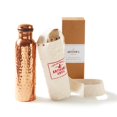 thumbnail image 1 of Botella de agua Artisan's Anvil Copper, 950 ml, boca ancha con bolsa, 1 of 6
