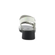 FLY London Ebli Leather Sandal, 41, White