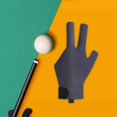 thumbnail image 6 of QccHieUs 3 Fingers Billiard Glove Pool Cue Glove Anti Slip Professional Match Comfortable Left Black Gray S, 6 of 9