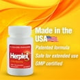 thumbnail image 5 of Herplex Premium Tablets | Helps Against Outbreaks & Cold Sores with No Side Effects | Helps to Quickly Ease & Reduce Symptoms of Cold Sore, & Fever Blisters | 60 Tablets, 5 of 7