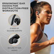 TREBLAB X3 Pro True Wireless Bluetooth Running Headphones, Comfortable Earhooks, 145H Playtime, IPX5 Waterproof