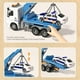 thumbnail image 4 of Tractor de juguete con remolque y luces, modelo a escala de coche, con sonido y luces. Juguete de simulación para niños. Vehículo de construcción plano, ideal para el transporte por carretera., 4 of 8