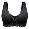 thumbnail image 3 of Manunclaims Womens Push Up Bra - Seamless Front Closure Lace Underwear, 3 of 8