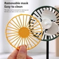 thumbnail image 3 of Ventilador de escritorio Matsuzay recargable Verde Amarillo Azul, 3 of 6