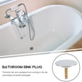 thumbnail image 4 of Tapón para bañera de 72 mm, tapones para bañera, tapón para fregadero, desagüe para bañera, tapón de drenaje para bañera con junta de repuesto, apto para bañera, inoxidable e impermeable, 4 of 5