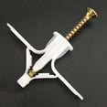 thumbnail image 3 of 50 Pcs Drywall Ribbed Anchors Assortment Kit for Butterfly Expansion Anchors Bol, 3 of 10