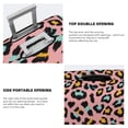 thumbnail image 5 of Fotbe Leopard Luggage Cover Protector,Suitcase Protector,Scratch and Dirt Resistant,Fits 18-32 Inch Luggage-X-Large, 5 of 9