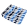 thumbnail image 3 of 20 inch Stripes Chair Cushions, Square Seat Pads Outdoor Chair Cushions for Office Sofa Dining Room Kitchen, 3 of 7