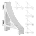 thumbnail image 2 of Clips para estante de refrigerador, soporte para estante enfriador, Clip pequeño, Clips de soporte para estante enfriador de aluminio, 6 uds., 2 of 6