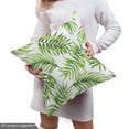 thumbnail image 4 of Ambesonne Palm Leaf Fabric by the Yard Upholstery, Exotic Tree Hawaiian, 5 Yards, Fern Green, 4 of 4