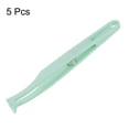 thumbnail image 3 of Unique Bargains Pinces Autocollantes pour l'Artisanat, Embout Courbé avec Ressort, Vert, 5 Pcs, 3 of 4