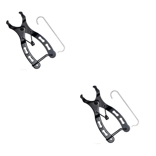 Sonducket 2 piezas, alicates para cadena de bicicletas, abrazadera de eslabón de liberación rápida, conector para bicicleta de montaña, Tipo 2 2piezas